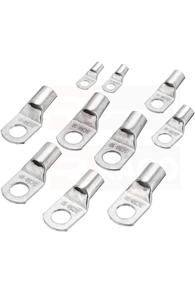 Raco Heavy Duty Wire Lugs Terminals Connector Cable Tinned Copper Eyelets Pac...