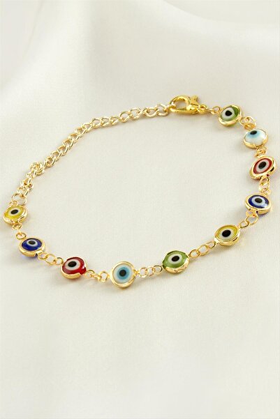 ZERO LAND OZLSTOR خرز العين الشريرة (165359) سوار مينا - ملون