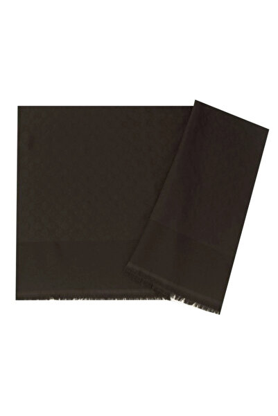 Aker ELEGANCE MONOGRAM ŞAL SİYAH 1090100-911