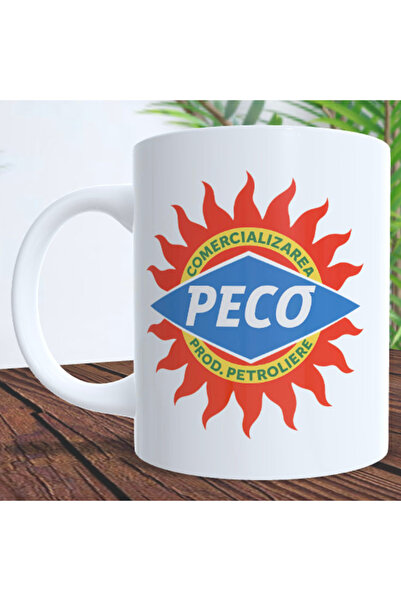 Leistung C&R Set of 2 PECO gas station mugs