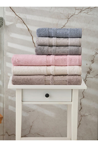 Inrest Home Hotel Bamboo Towels Multi Color 100% Cotton Size 50*90Cm - INREST