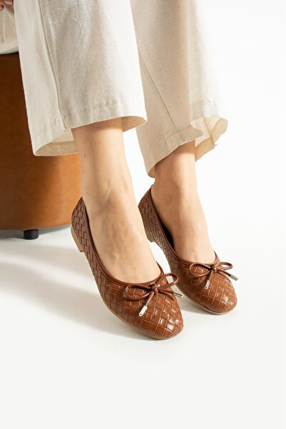 misio shoes Monit Women's Bowknot Casual Ballet Flats