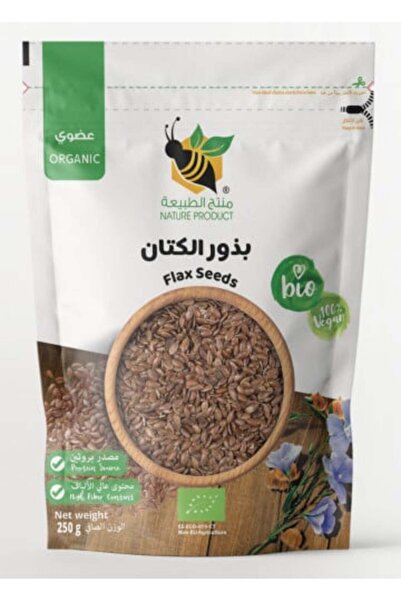 nature product بذور الكتان العضوية