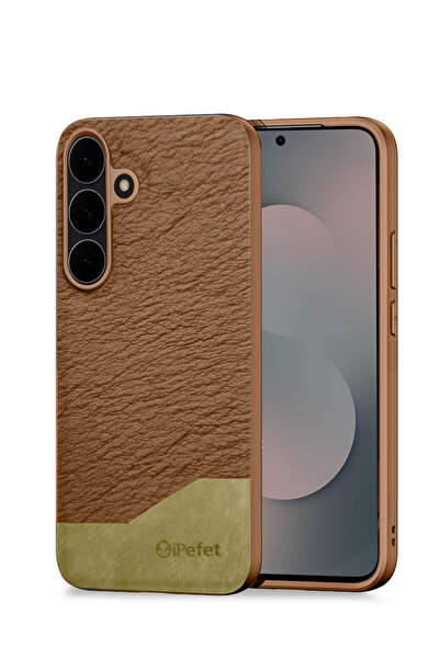 Wtech غطاء حماية فاخر من الجلد الصناعي المقاوم للصدمات والمطاط الناعم لهاتف سامسونج جالاكسي S25 FE 5G 2025