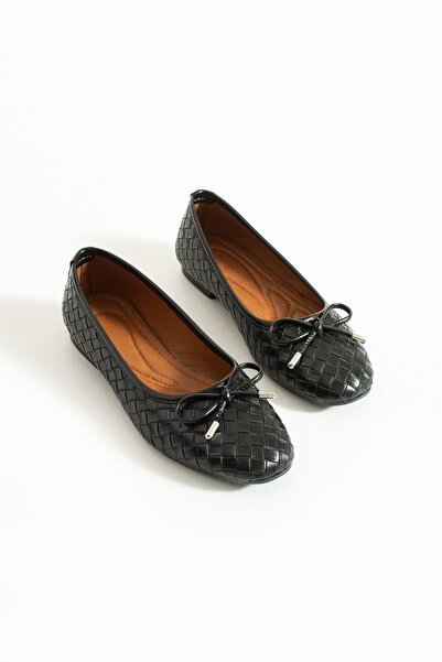 misio shoes حذاء مونيت النسائي ذو الفيونكة اليومي المسطح