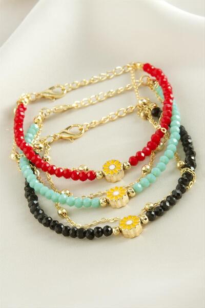 ZERO LAND سلسلة أوزلستور باباتيا (174818) سوار كريستال - أسود