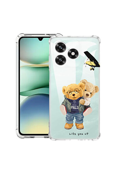 bestcase Carcasă antișoc Husa compatibilă cu Honor X5c Plus / X5c, Teddy Bear...
