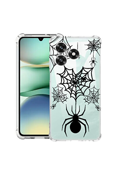 bestcase Carcasă antișoc Husa compatibilă cu Honor X5c Plus / X5c, Spider Web