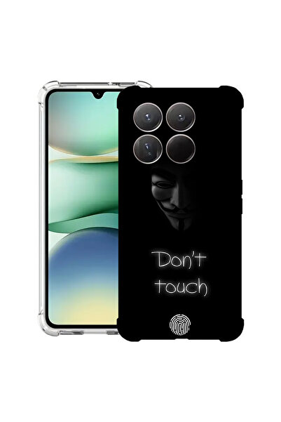 bestcase Husa antișoc compatibilă cu Motorola Edge 70, Nu atinge telefonul meu