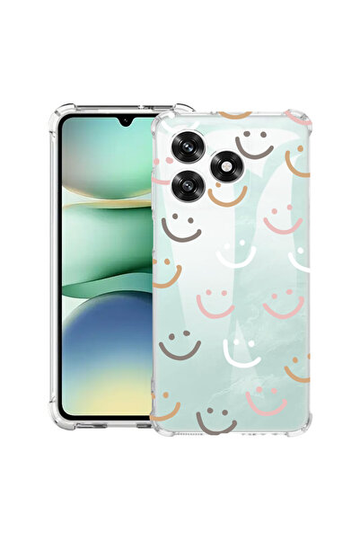 bestcase Husa antișoc compatibilă cu Honor X5c Plus / X5c, Smile Please,