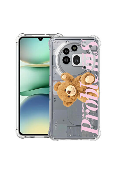 bestcase Husa antișoc compatibilă cu Nothing Phone (3a) Pro, Teddy Bear - Pro...