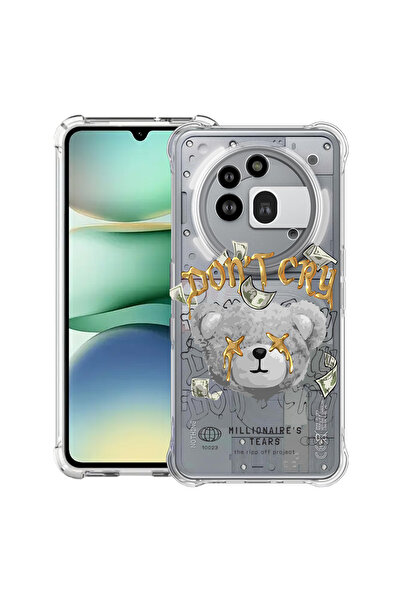 bestcase Husa antișoc compatibilă cu Nothing Phone (3a) Pro, Teddy Bear Milli...