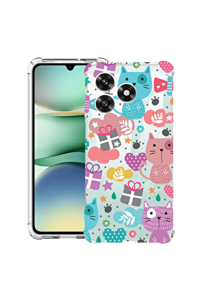 bestcase Carcasă antișoc Husa compatibilă cu Honor X5c Plus / X5c, Lovely Cat