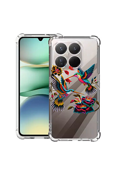 bestcase Husa antișoc compatibilă cu Motorola Moto G86 Power, Hommingbird