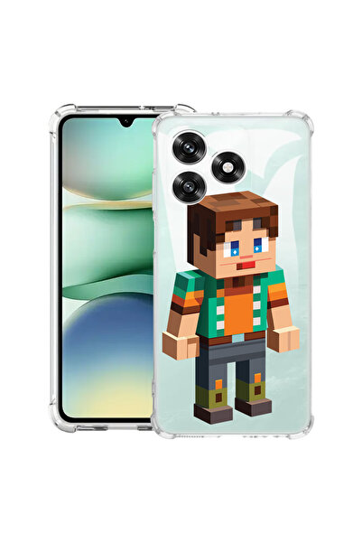 bestcase Θήκη Husa Anti Shock συμβατή με Honor X5c Plus / X5c, Χαρακτήρες Min...