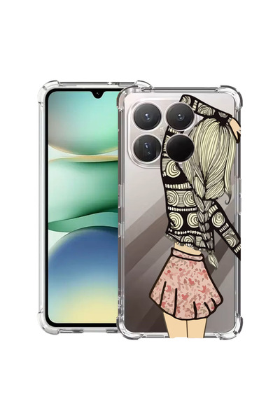 bestcase Husa antișoc compatibilă cu Motorola Moto G86 Power, Girl Friend