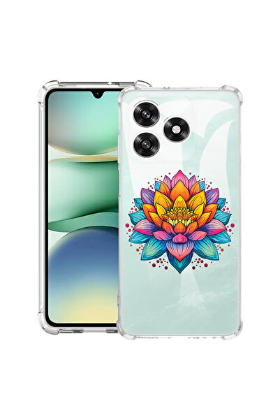 bestcase Carcasă antișoc compatibilă cu Honor X5c Plus / X5c, Dream Colors Fl...