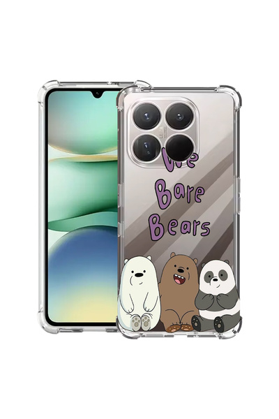 bestcase Husa antișoc compatibilă cu Motorola Edge 70, Ursuleți