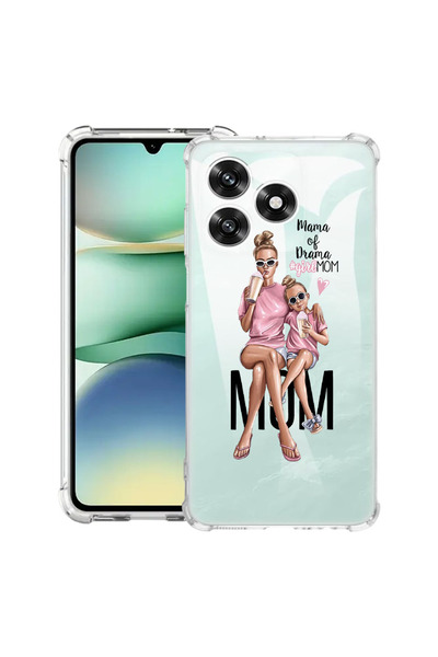 bestcase Θήκη Husa Anti Shock συμβατή με Honor X5c Plus / X5c, Girl Mom Mama ...
