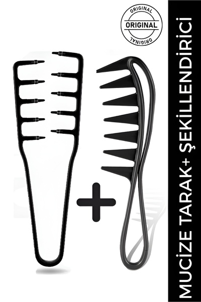 HİROS'H Yeni Nesil Orjinal Mucizevi Tarak Ve Saç Şekillendirici Tarak