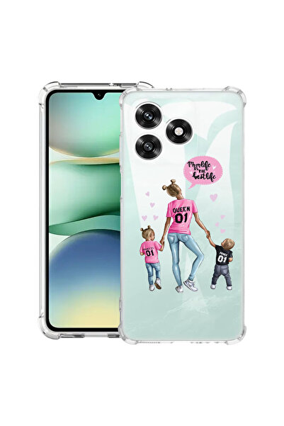 bestcase Θήκη Husa Anti Shock συμβατή με Honor X5c Plus / X5c, Mom Life Boy A...