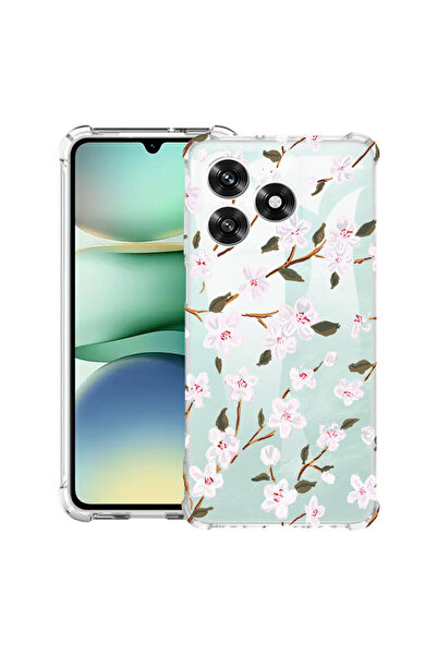 bestcase Carcasă antișoc compatibilă cu Honor X5c Plus / X5c, Spring Flower,