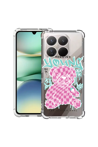 bestcase Husa antișoc pentru Motorola Edge 70, Teddy Bear Forever Young