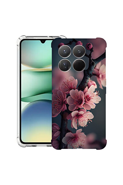 bestcase Husa antișoc pentru Motorola Moto G86 Power, culoare Cherry Blossom