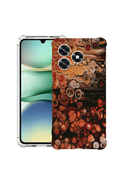 bestcase Carcasă antișoc Husa compatibilă cu Honor X5c Plus / X5c, model lemn