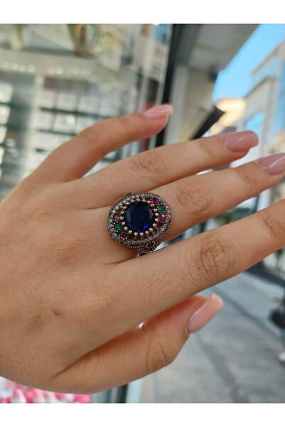 Silver 925 Ayar Günüş Bronz Yüzük