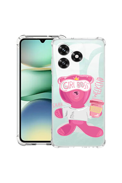 bestcase Husa antișoc pentru Honor X5c Plus / X5c, Teddy Bear - Gril Boss