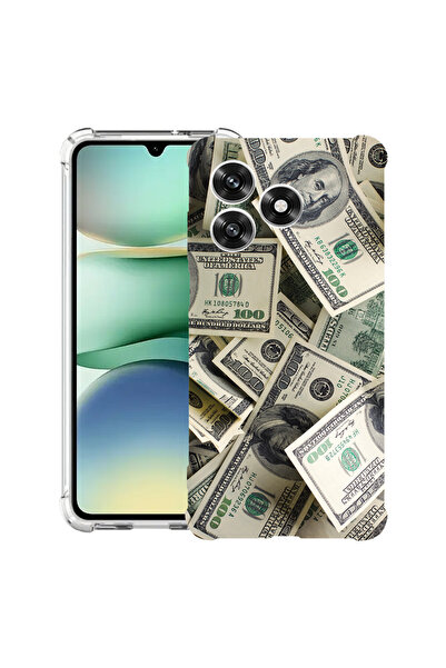 bestcase Θήκη Husa Anti Shock συμβατή με Honor X5c Plus / X5c, Money Pattern