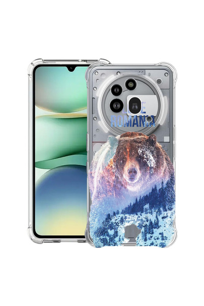 bestcase Husa Anti Shock compatibilă cu Nothing Phone (3a) Pro, I Love Romania