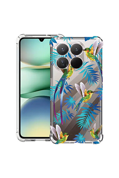bestcase Husa Anti Shock compatibilă cu Motorola Moto G86 Power, Wild Tropical