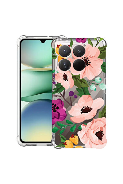 bestcase Carcasă antișoc Husa compatibilă cu Motorola Moto G86 Power, flori p...