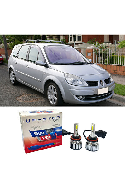 Photon Renault Scenic Kısa Far Ampulü H7 Duo Yeni Seri Beyaz 2003-2009