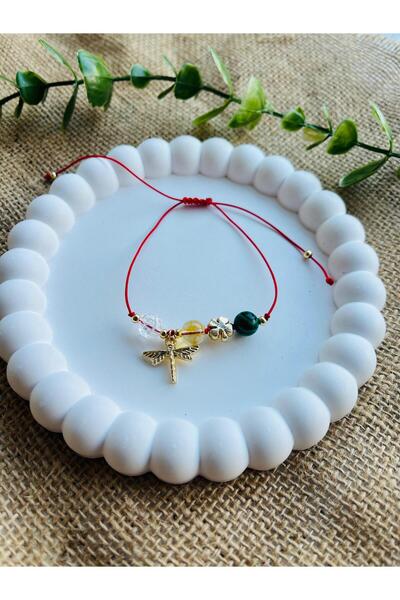 Luba Bileklik Yeniyıl Sitrin Necef Malahit Yusufcuk Yonca