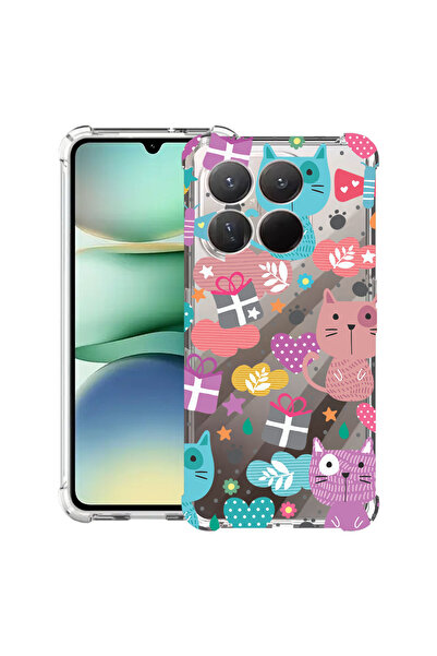 bestcase Husa antișoc compatibilă cu Motorola Moto G86 Power, Lovely Cat