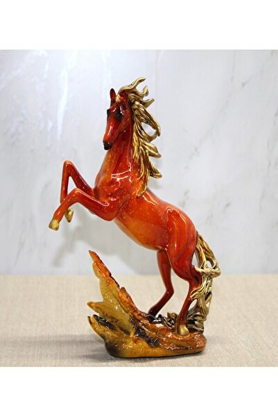Store Polyester Şahlanmış At Figürü