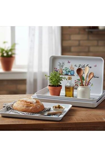 Generica Melamine tray set in 3 sizes