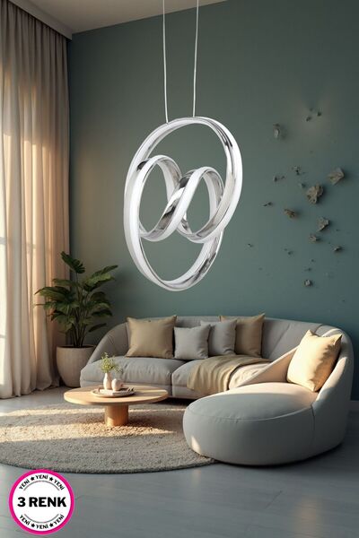 Harnelli MODERN LED AVİZE ÇİFT TARAFLI LEDLİ