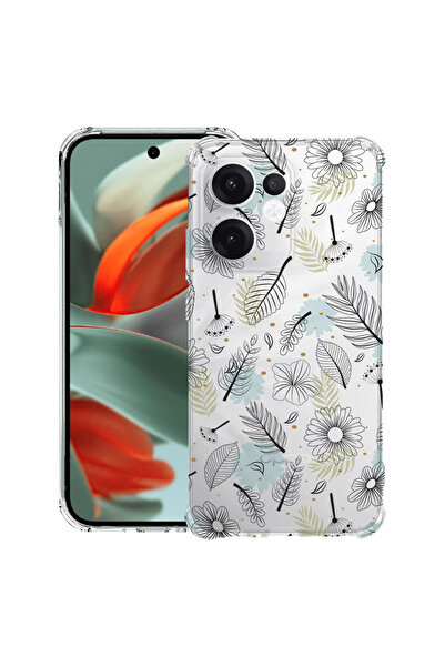 bestcase Carcasă antișoc Husa pentru Oppo Reno15 Pro, flori