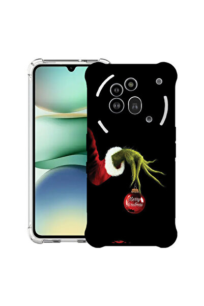 bestcase Husa antișoc compatibilă cu Nothing Phone (3a) Pro, Xmas GreenMass