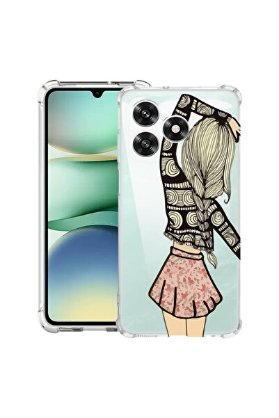 bestcase Husa antișoc compatibilă cu Honor X5c Plus / X5c, Girl Friend