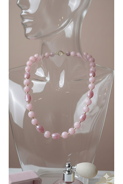 trendhazan A Quality Big Beaded Acrylic Design Women Necklace