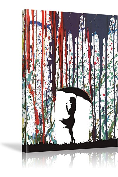 ALAYRA International Graffiti Canvas Wall Art 30x40cm Colorful Street Art Fra...