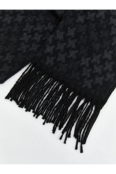 LC Waikiki Tasseled Men's Scarf and Beanie