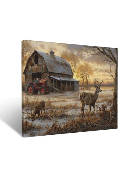 ALAYRA International Large Graffiti Canvas Wall Art 60x80cm Colorful Street A...