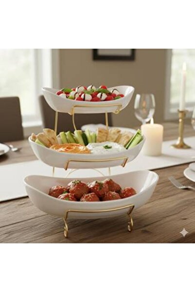 Generica Ceramic plate stand for hospitality and serving