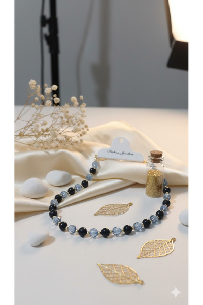 trendhazan A Quality Big Beaded Acrylic Design Women Necklace